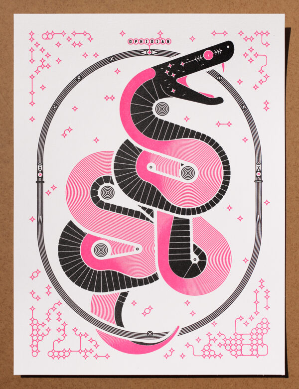Ophidian · Screenprint